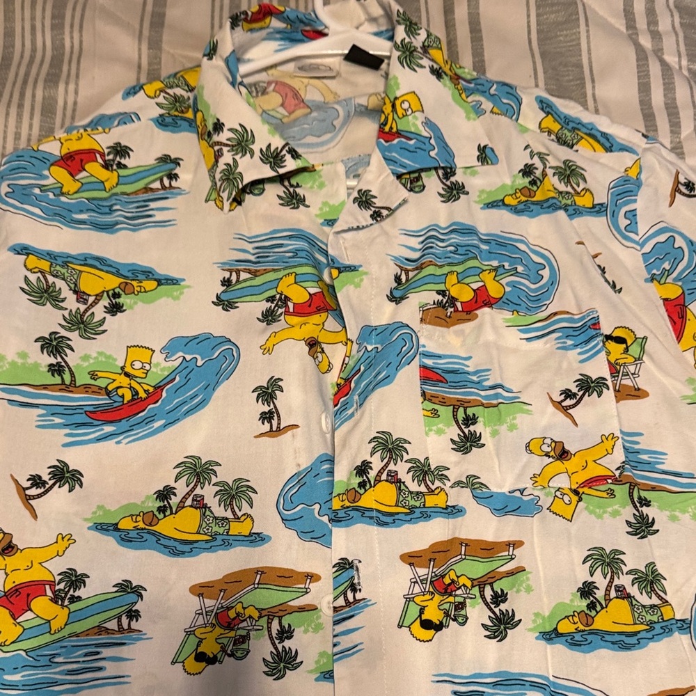 Simpsons short sleeve shirt